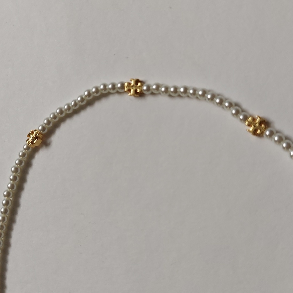 Tory Bruch MOONDANCE PEARL NECKLACE - Picture 6 of 9